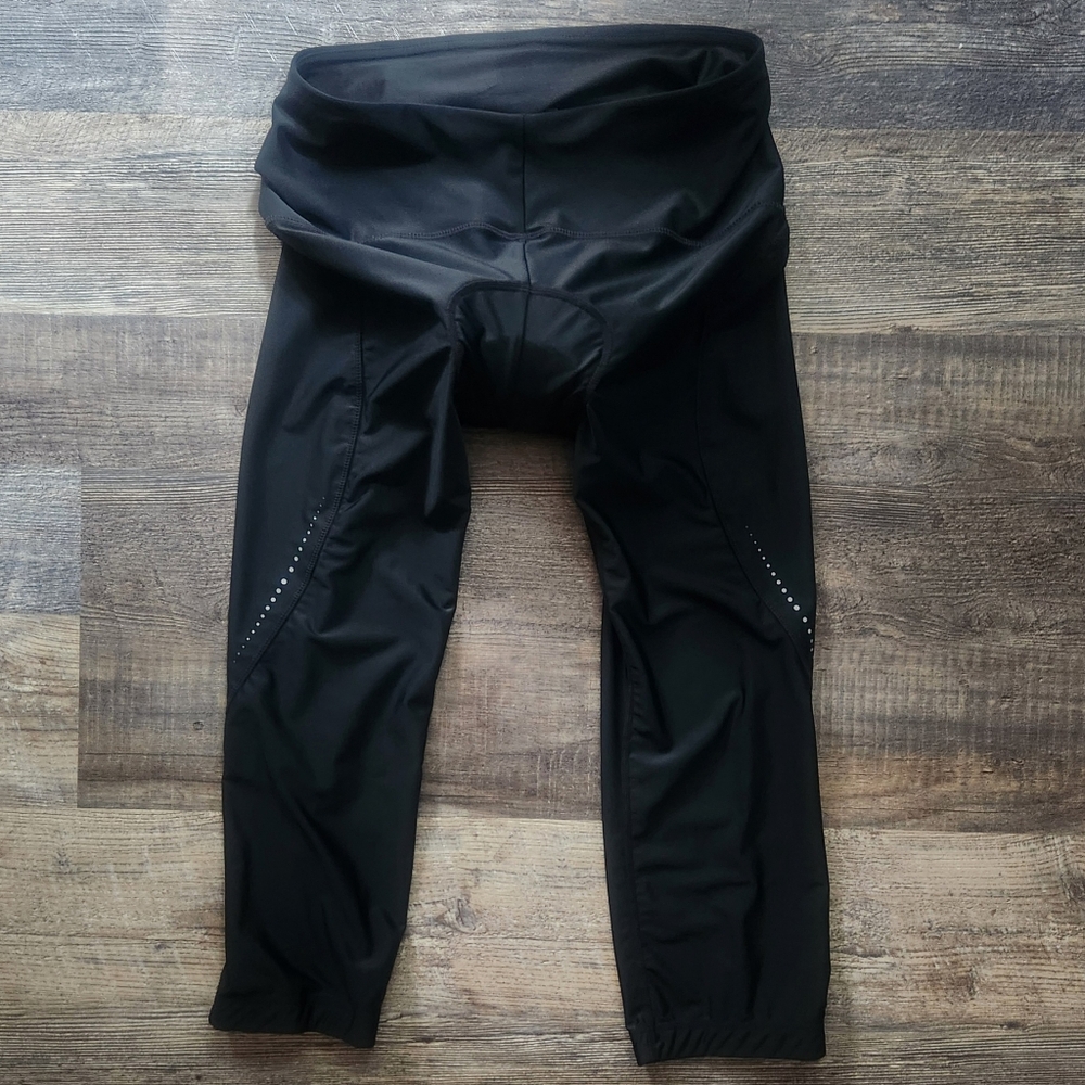 Baleaf Womens Size L Padded Biking Capri Pants In Black